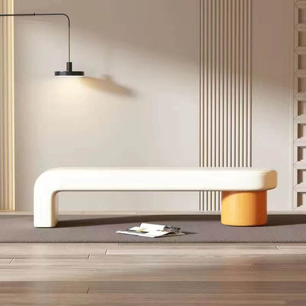 ChandelierDecor-Leather Bench – Hanging • Entryway
