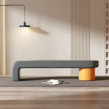 ChandelierDecor-Leather Bench – Hanging • Entryway