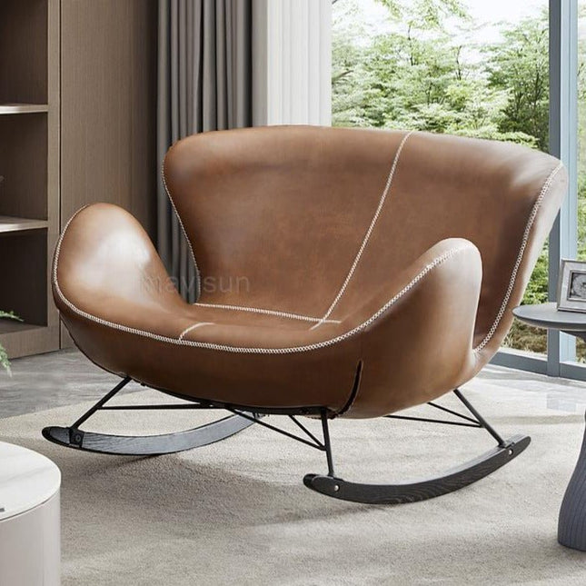 ChandelierDecor - Leather Chair – Rocking