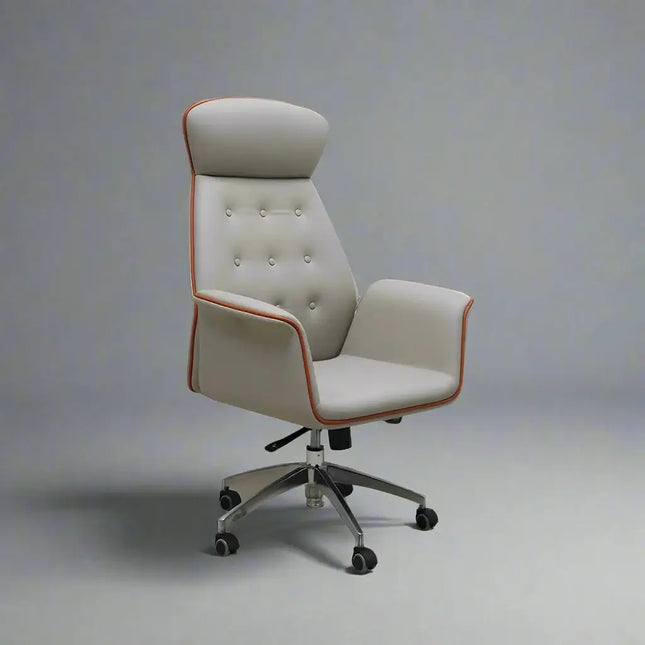 ChandelierDecor-Leather Recliner Chair – Reclining, Swivel, Adjustable • Office