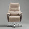 ChandelierDecor-Leather Recliner Chair – Reclining, Swivel, Footrest • Office