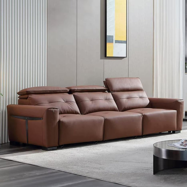 Convertible Sofa Bed - Multifunctional Leather Sofa Set-Sofa Set