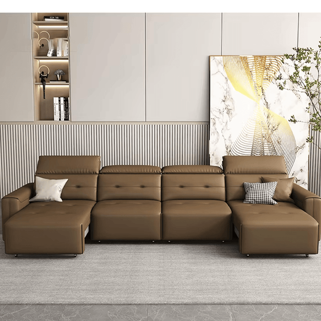 ChandelierDecor - Leather Sofa Bed