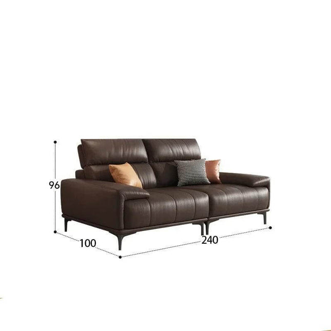 ChandelierDecor - Leather Sofa Set