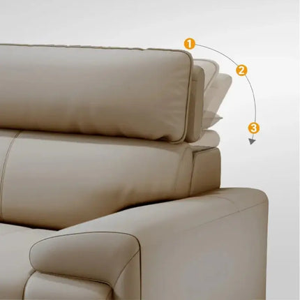 ChandelierDecor-Leather Sofa Set