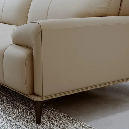 ChandelierDecor-Leather Sofa Set