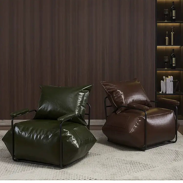 ChandelierDecor - Leather Sofa