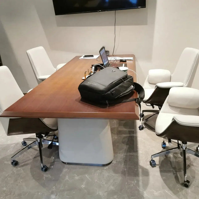 ChandelierDecor-Leather Table – Swivel, Adjustable • Office