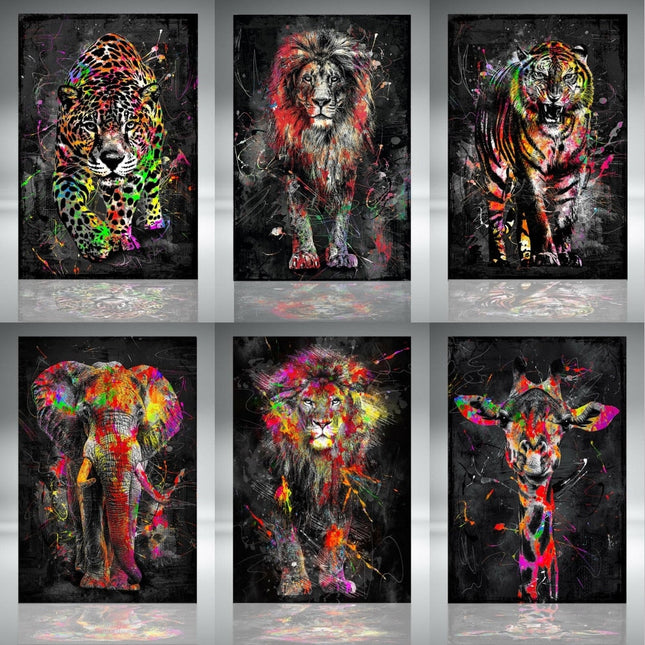 ChandelierDecor - Lions Kingdom Canvas Wall Art