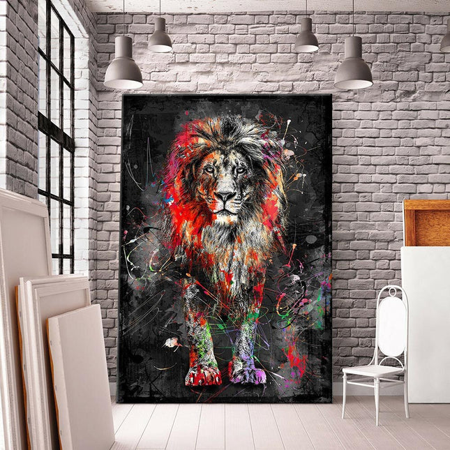 ChandelierDecor - Lions Kingdom Canvas Wall Art