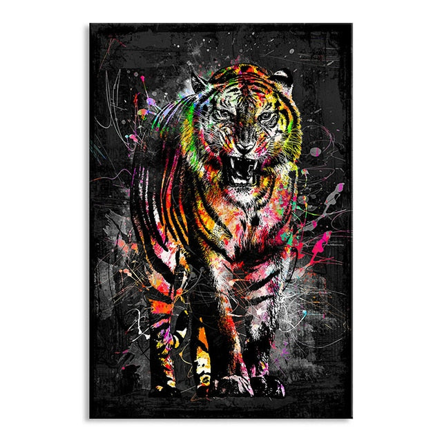 ChandelierDecor - Lions Kingdom Canvas Wall Art