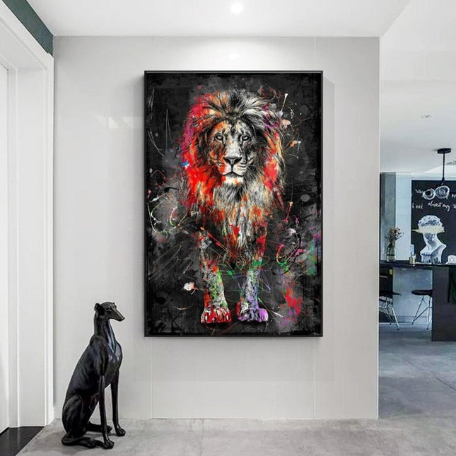 ChandelierDecor - Lions Kingdom Canvas Wall Art