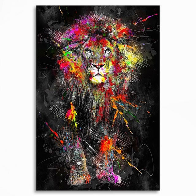 ChandelierDecor - Lions Kingdom Canvas Wall Art