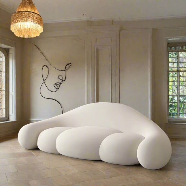 ChandelierDecor - Loopy Paw Sofa – Curved Cushioned Seating