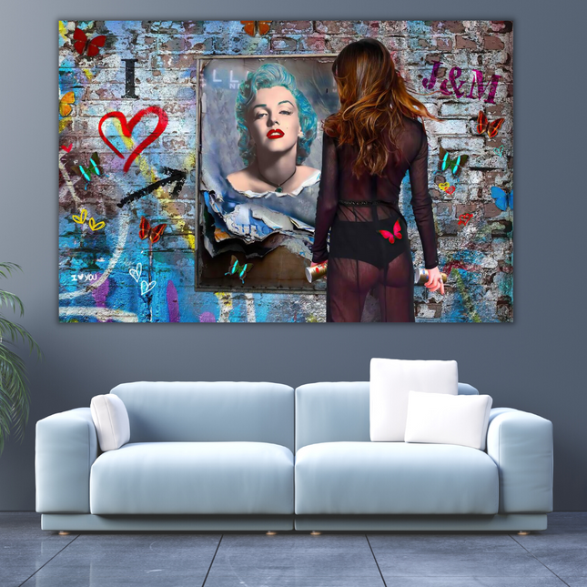 ChandelierDecor - Love Marilyn Monroe Street Art: Depot for Art Lovers