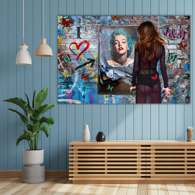 ChandelierDecor - Love Marilyn Monroe Street Art: Depot for Art Lovers