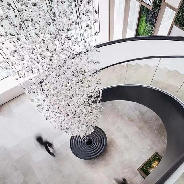 ChandelierDecor - Luxury Crystal Stones LED Ceiling Chandelier