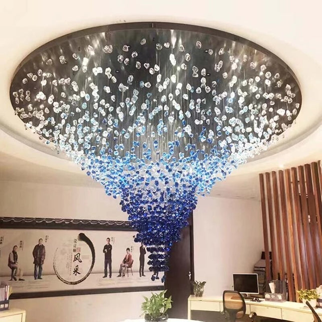 ChandelierDecor - Luxury Crystal Stones LED Ceiling Chandelier