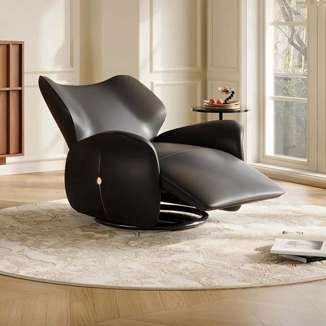 ChandelierDecor - Luxury Designer Leather Recliner Chair – Reclining