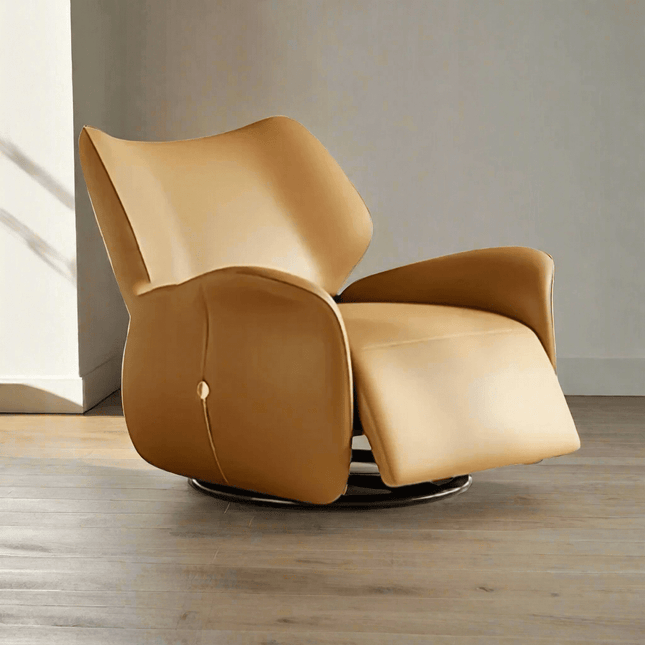 ChandelierDecor - Luxury Designer Leather Recliner Chair – Reclining