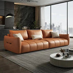 Mud Brown Genuine Leather - 200cm