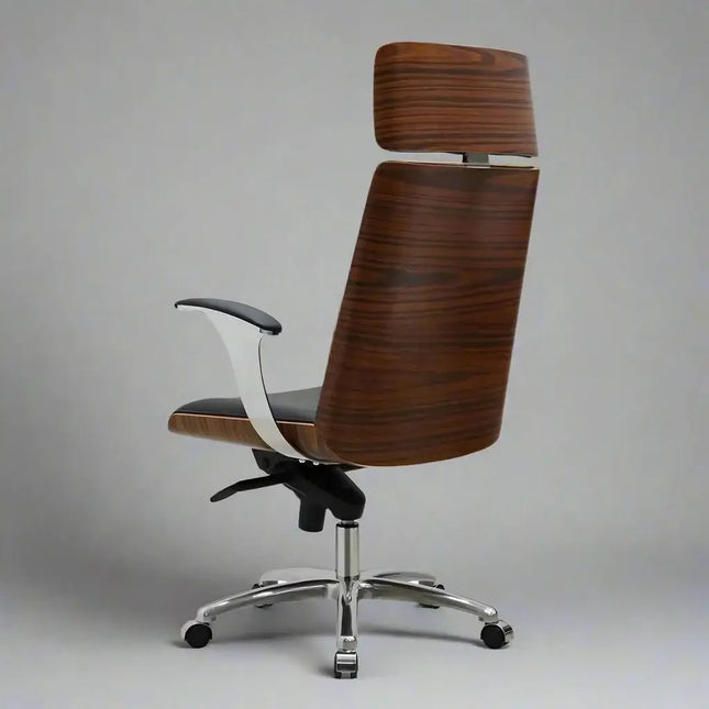 ChandelierDecor-Luxury Leather Recliner Chair – Reclining, Swivel, Adjustable • Office