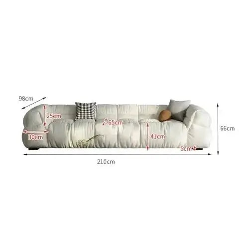 ChandelierDecor-Luxury Sectional Sofa – Living Room
