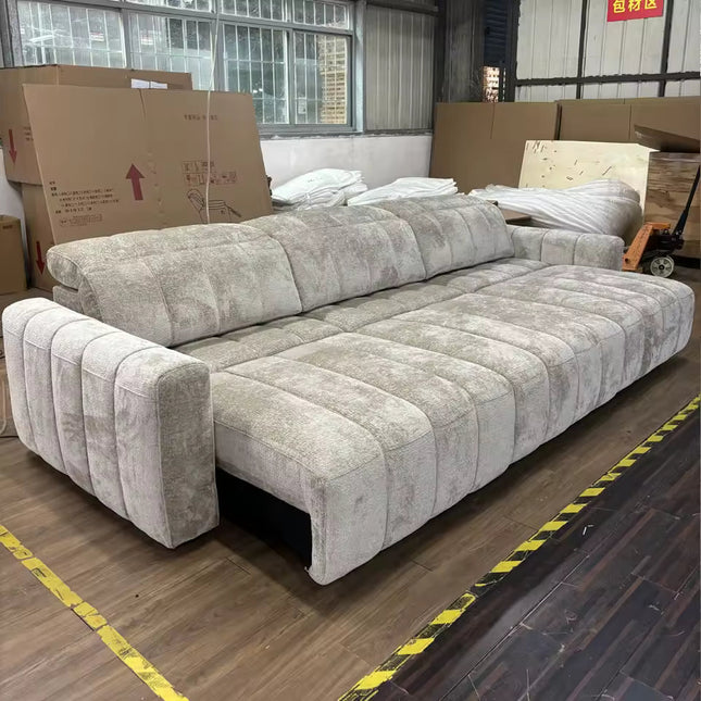 ChandelierDecor - Luxury Sofa Bed – Reclining, Extendable, Remote Control