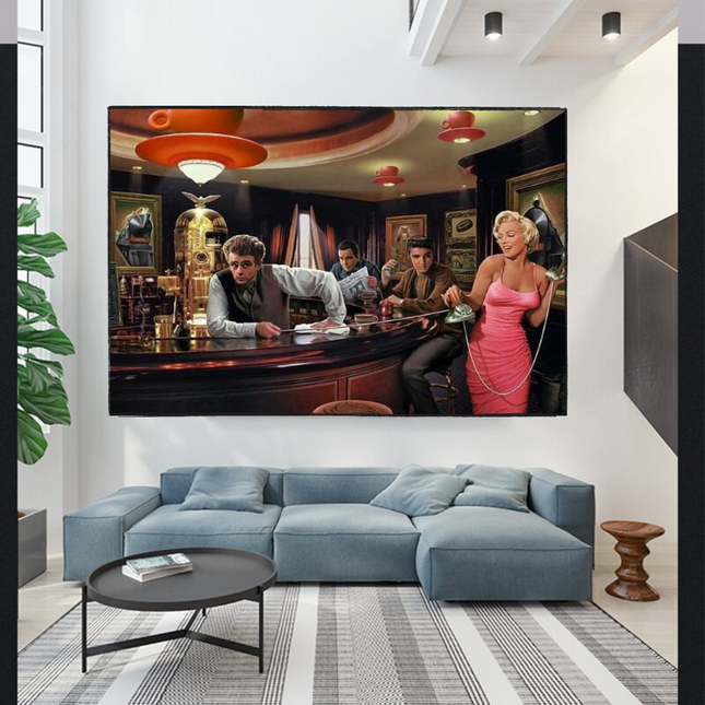 ChandelierDecor - Marilyn Monroe Canvas Wall Art ‚Äì Captivating Collection