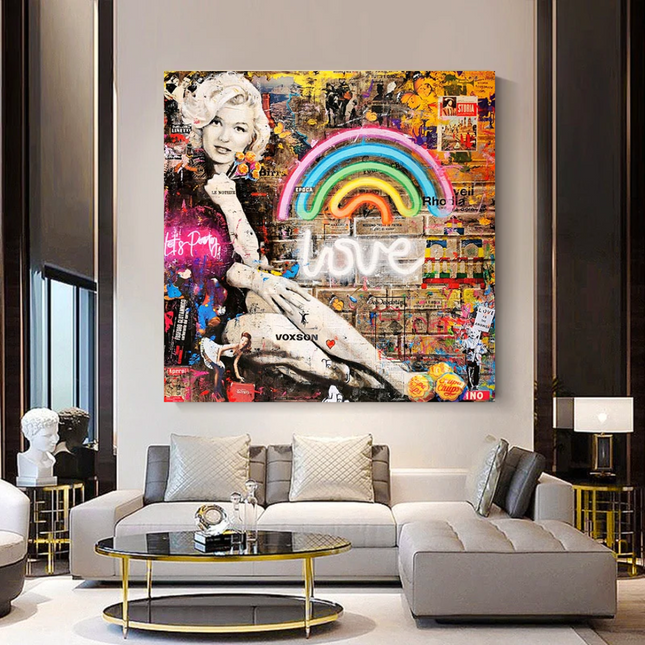 ChandelierDecor - Marilyn Monroe Canvas Wall Art - Exquisite Decor Solution