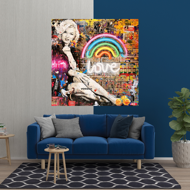 ChandelierDecor - Marilyn Monroe Canvas Wall Art - Exquisite Decor Solution