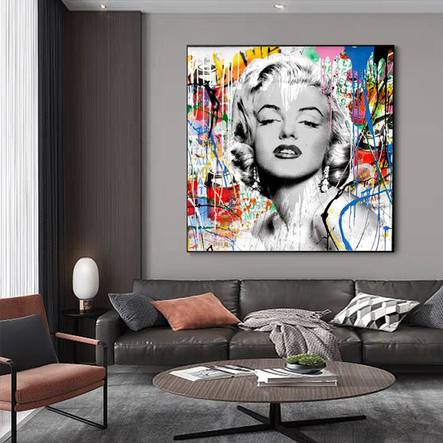 ChandelierDecor - Marilyn Monroe Pop Art: Captivating Vintage-Inspired Prints