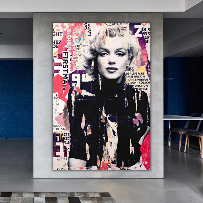 ChandelierDecor - Marilyn Monroe Street Art: Depiction & Unique Interpretation