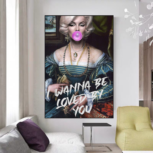 ChandelierDecor - Marilyn Monroe Street Pop Wall Art ‚Äì Unique D√©cor