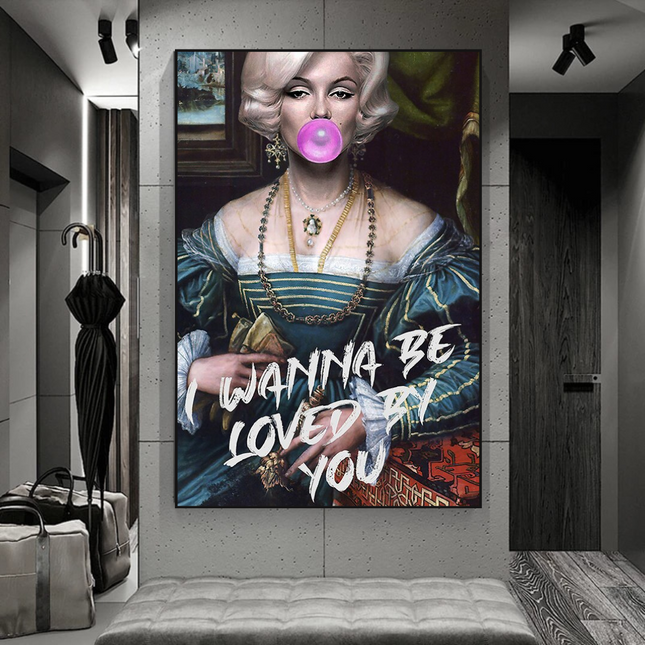 ChandelierDecor - Marilyn Monroe Street Pop Wall Art ‚Äì Unique D√©cor