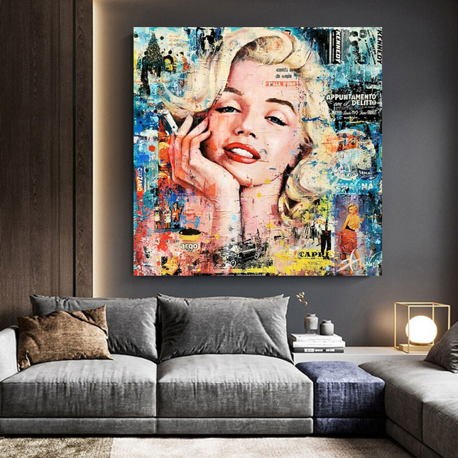 ChandelierDecor - Marilyn Monroe Style Icon Pop Art: A Timeless Tribute