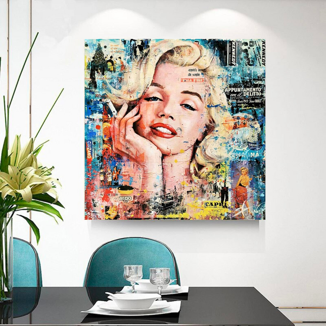 ChandelierDecor - Marilyn Monroe Style Icon Pop Art: A Timeless Tribute