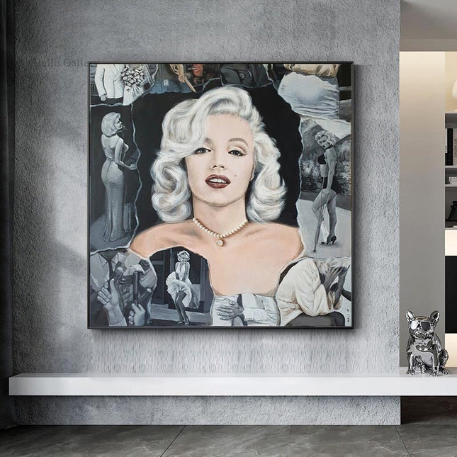 ChandelierDecor - Marilyn Monroe Vintage Wall Art - Exquisite Memorabilia