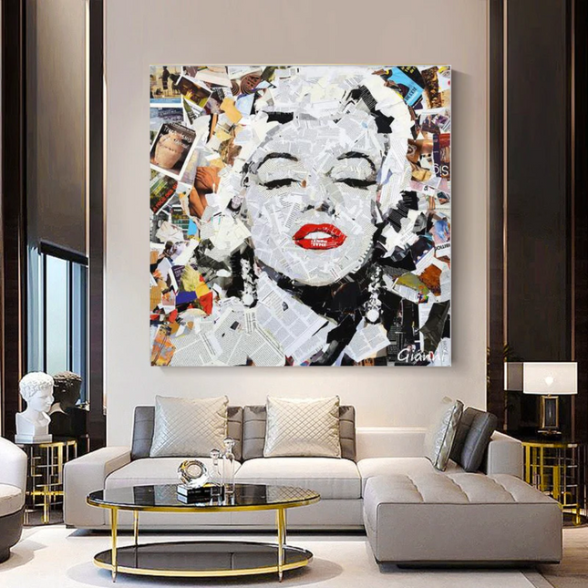 ChandelierDecor - Marilyn Monroe Wall Art: Authentic and Iconic