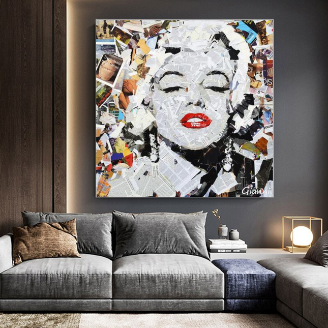 ChandelierDecor - Marilyn Monroe Wall Art: Authentic and Iconic
