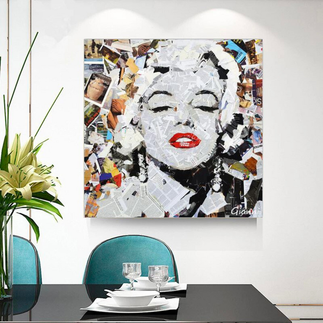 ChandelierDecor - Marilyn Monroe Wall Art: Authentic and Iconic