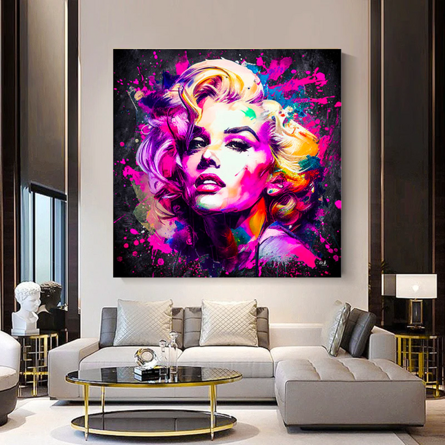 ChandelierDecor - Marilyn Monroe Wall Art - Captivating Iconic D√©cor