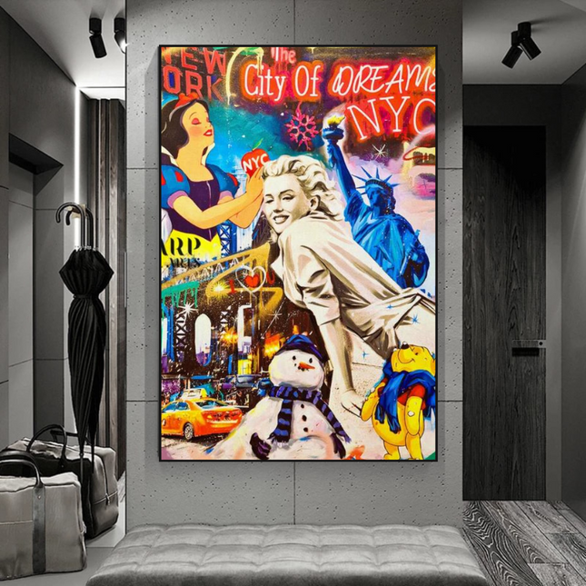 ChandelierDecor - Marilyn n Alice Street Style Art - Elevate your home decor