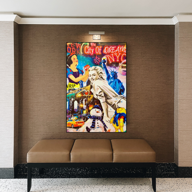 ChandelierDecor - Marilyn n Alice Street Style Art - Elevate your home decor