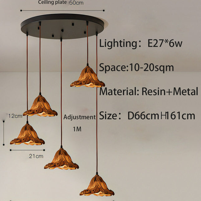 ChandelierDecor - Metal Lustre Ceiling Lamp - Elegant and Stylish Lighting