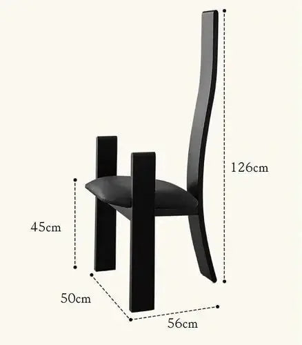 ChandelierDecor-Mid‑century Minimalist Dining Chair – Dining Room