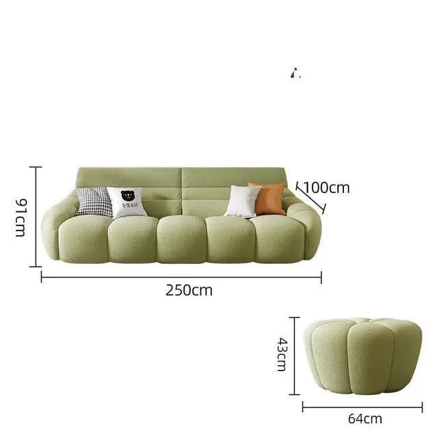 ChandelierDecor - Mid‑century Sofa Set