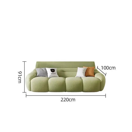 ChandelierDecor-Mid‑century Sofa Set