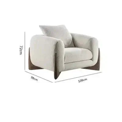ChandelierDecor-Minimalist Arch Sofa Set – XXL Wood Arches Design