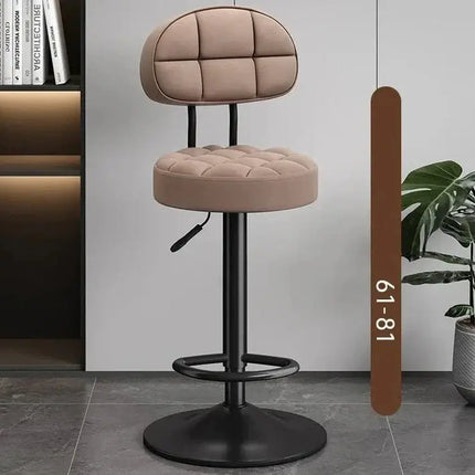 Minimalistic Swivel Bar Stool Adjustable-Bar Stools